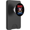 Daddy of the little Firecracker Family F Papà del Piccolo Petardo Famiglia Patriottica PopSockets PopWallet per MagSafe
