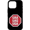 Molecular Biologist Genetics Science Hum Custodia per iPhone 16 Pro Detto divertente UAA UAG UGA Stop Codon Biology