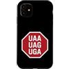 Molecular Biologist Genetics Science Hum Custodia per iPhone 11 Detto divertente UAA UAG UGA Stop Codon Biology
