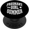 Funny Pregnancy Announcement Summer Gift Estate ragazza incinta - Annuncio di gravidanza PopSockets PopGrip Adesivo