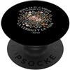 Christian Spanish Bible Verse Biblical S Cristiano Spagnolo Floreale Bibbia Versetto Religioso Cristianos PopSockets PopGrip Adesivo