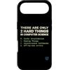 Binary Logic Studio Custodia per iPhone Air Solo 2 cose difficili Informatica Umorismo divertente