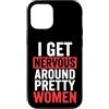 Timido Introverso Ansioso Impacciato Sin Custodia per iPhone 12/12 Pro I Get Nervous Around Pretty Women