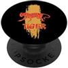 tiger earth branch zodiac sign animal Ch Tigre, elemento, animale, segno, mento, oroscopo PopSockets PopGrip Adesivo