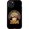 Jahrgang 2004 22. Geburtstag Awesome Custodia per iPhone 11 Pro Grande da luglio 2004 22° compleanno frase 22 anni