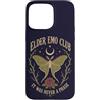 Emo Moms Club Retro Designs Custodia per iPhone 15 Pro Max Elder Emo Club Goth Moth Moon Rose Umorismo alternativo