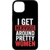 Timido Introverso Ansioso Impacciato Sin Custodia per iPhone 13 I Get Nervous Around Pretty Women