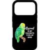 Parrot and Pet Bird Owners Custodia per iPhone 17 Pro Rescued is my Favorite Type of Bird - Amazon Parrot