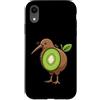kiwi bird fruit slice exotic animal wild Custodia per iPhone XR Kiwi Uccello Frutto Animale Nuova Zelanda Natura