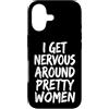 Timido Introverso Ansioso Impacciato Sin Custodia per iPhone 17 I Get Nervous Around Pretty Women