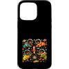 Rottweiler Astronaut Space Dogs Mid Cent Custodia per iPhone 15 Pro Max Rottweiler Astronauta Space Dogs Mid Century Retro