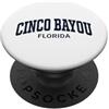 Cinco Bayou Florida Retro Apparel Cinco Bayou Florida Vintage PopSockets PopGrip Adesivo