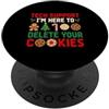 Funny Christmas Gifts For Tech Support D Tech Support - Biscotti natalizi per donne e uomini, scherzo divertente PopSockets PopGrip Adesivo