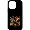 Rottweiler Astronaut Space Dogs Mid Cent Custodia per iPhone 14 Pro Max Rottweiler Astronauta Space Dogs Mid Century Retro