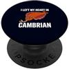 Cambrian Fossil Lover Paleontology Nerd Ho lasciato il mio cuore nella divertente paleontologia dell'opabinia cambriana PopSockets PopGrip Adesivo