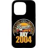 Jahrgang 2004 22. Geburtstag Awesome Custodia per iPhone 15 Pro Grande da luglio 2004 22° compleanno frase 22 anni