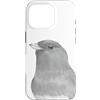 Perroquets numériques Custodia per iPhone 16 Pro ritratto pappagallo acquerello amazon corona gialla