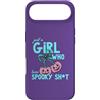 Spooky Girls Pumpkin Co Custodia per iPhone Air Divertente ragazza che ama lo spaventoso fiocco a forma di zucca per Halloween