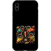 Rottweiler Astronaut Space Dogs Mid Cent Custodia per iPhone XS Max Rottweiler Astronauta Space Dogs Mid Century Retro