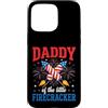 Daddy of the little Firecracker Family F Custodia per iPhone 15 Pro Max Papà del Piccolo Petardo Famiglia Patriottica