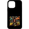 Rottweiler Astronaut Space Dogs Mid Cent Custodia per iPhone 13 Pro Max Rottweiler Astronauta Space Dogs Mid Century Retro