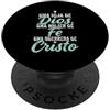 Christian Spanish Bible Verse Biblical S Una figlia di Dio Una donna di Dio Una guerriera di Cristo PopSockets PopGrip Adesivo