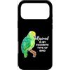 Parrot and Pet Bird Owners Custodia per iPhone 17 Pro Max Rescued is my Favorite Type of Bird - Amazon Parrot