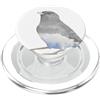 Perroquets numériques ritratto pappagallo acquerello amazon corona gialla PopSockets PopGrip per MagSafe