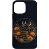 Cute Cottagecore Dragons with Books Desi Custodia per iPhone 13 Pro Max Baby Dragon Reading Libri Moonlit Fantasy
