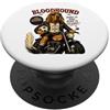Bloodhound DIGOR shop Bloodhound giro moto giocare calcio calcio DIGOR PopSockets PopGrip Adesivo