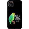 Parrot and Pet Bird Owners Custodia per iPhone 11 Pro Max Rescued is my Favorite Type of Bird - Amazon Parrot