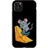mouse skate cheese ramp cartoon skateboa Custodia per iPhone 11 Pro Max Topo Skate Formaggio Rampa Cartoon