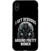 Timido Introverso Ansioso Impacciato Sin Custodia per iPhone XS Max I Get Nervous Around Pretty Women