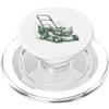 Lawn Mowing Grass Cutting Crew Devil Lawn Mower Yard Work Cura del prato PopSockets PopGrip per MagSafe