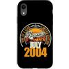 Jahrgang 2004 22. Geburtstag Awesome Custodia per iPhone XR Grande da luglio 2004 22° compleanno frase 22 anni