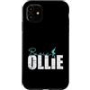skating board inline roller skate skateb Custodia per iPhone 11 Skateboard Basic Ollie
