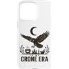 Maglietta Goth Stregoneria Mistica Wicca Custodia per iPhone 15 Pro Max T-shirt In My Crone Era Crown Dark Cauldron Goth Witchy