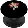LCS Lion Cool Soul Buon compleanno Cupido Buon Natale Felice Anno Nuovo PopSockets PopGrip Adesivo