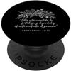 Christian Spanish Bible Verse Biblical S Cristiano Spagnolo Proverbi Español Cristianos Dio religioso PopSockets PopGrip Adesivo
