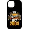Jahrgang 2004 22. Geburtstag Awesome Custodia per iPhone 14 Grande da luglio 2004 22° compleanno frase 22 anni