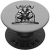 Demonique Tees and Ars Goetia Demon Gift Lechies Il custode dei segreti degli animali dimenticati PopSockets PopGrip Adesivo