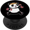 panda China animal zoo bear Himalayan ba Panda esercizio PopSockets PopGrip Adesivo