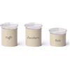 GUZZINI - Set 3 Barattoli Ermetici Impilabili Linea Chef Line