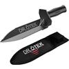 DR.ÖTEK Detectores De Metales Accesorios Pala Multifuncional, Edge Digger con Funda,Herramienta De Excavación con Escala de Medición de Profundidad para Jardinería, Camping, Paisajismo