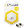 BALLACK Lamp.BA9S Original alogena 12V 10W 2pz | Omologata ECE R37 | 12V