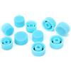 Tissting 10 Pz R134a AC Cappucci 15mm & Alta 18mm Aria Condizionata Servizio Sistema AC Cappello a Tenuta Stagna Tappi Porta di Ricarica Tappi Lato Basso E Lato Alto Sostituzione Per Auto Auto