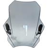 Punxdda Cupolino Touring Per KAWASAKI Per ELIMINATOR 500 Per W800 Per EN500 Per W650 Per VN800 ZEPHYR 550 750 Copri Parabrezza Per Moto Parabrezza Regolabile Per Moto Parabrezza Moto(Light Grey)