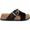 BIONATURA CIABATTA PLATFORM CON FASCIA INCROCIATA MULTY NERO