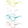 Navigare Occhiali da Lettura Premontati NAL672 Colore Lime Sistema Flex con Custodia +2.00