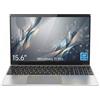 Breloom 2026 PC Portatile da 15.6, Computer Portatile con Win 11 Pro, IPS FHD Notebook Celeron 5205U, Laptop 8GB RAM 256GB SSD, USB 3.0, HDMI, 1920x1080, Wi-Fi 5, Impronta/Tastiera retroilluminata